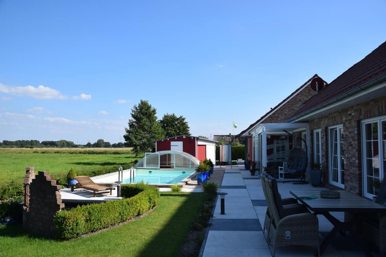 Wellness Appartements Ostfriesland Ihlowerfehn Exterior foto